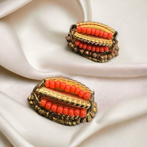 Miriam Haskell Coral - Etsy