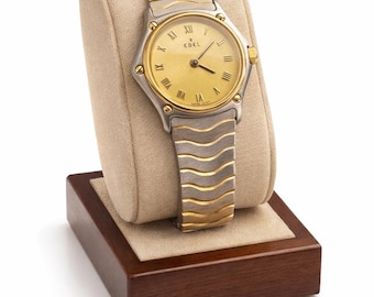 Ebel Classic Wave 18k Gold 27mm Ladies Watch - Etsy