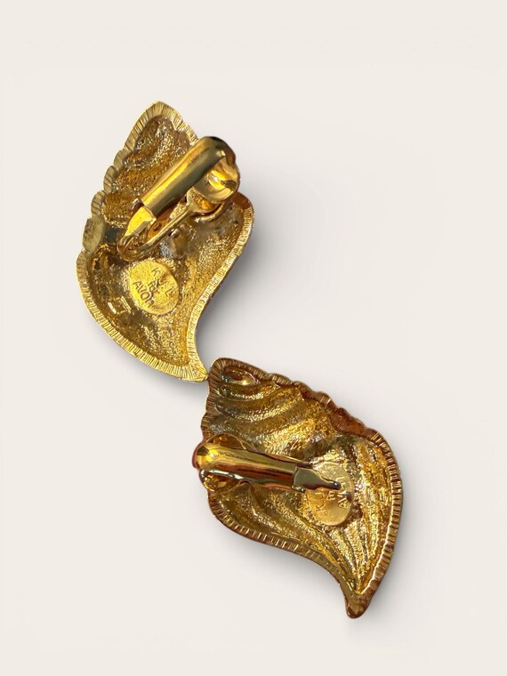 KJL for Avon Vintage Kenneth Jay Lane Conch Shell… - image 3