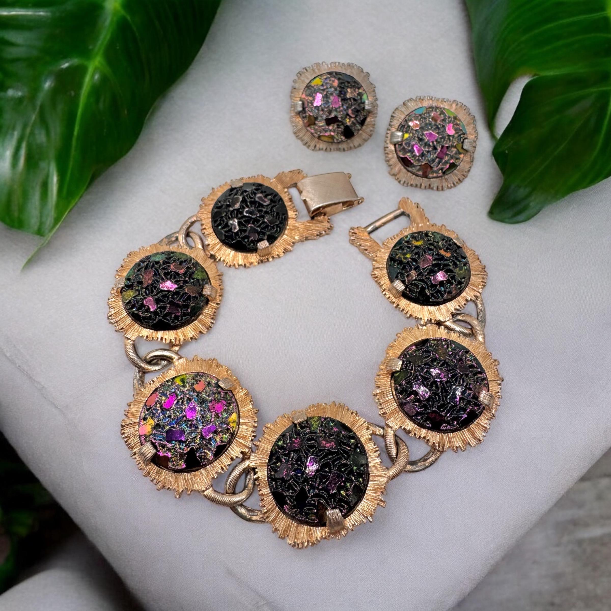 f*i様 Judy Lee ジュディー・リー ブレスレット 大粒オーロラ ゴール Judy Lee Jewelry - Etsy