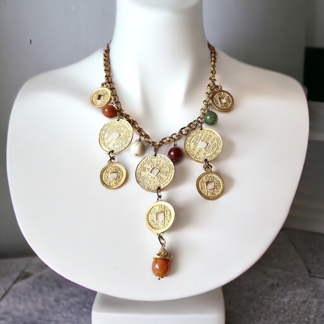 【VINTAGE HOLLYWOOD】☆Texture Ball Layered Necklace_2 Se.t il_1080xN.5845229216_chga.jpg