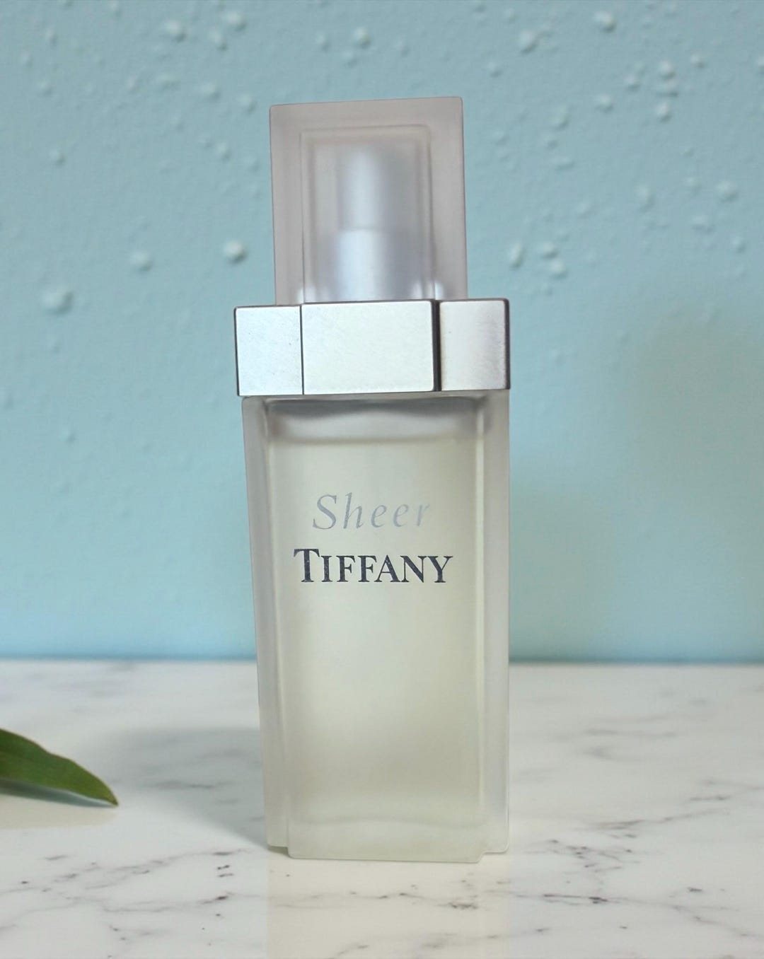 Vintage 1999 Tiffany Sheer Eau De Parfum Spray 1.7 Oz. 50ml