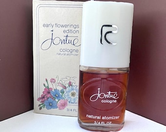 Colonia en aerosol Jontue vintage: edición de floración temprana, caja original
