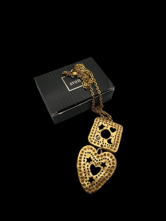 Vintage Avon “American Treasures” Necklace Two Tie
