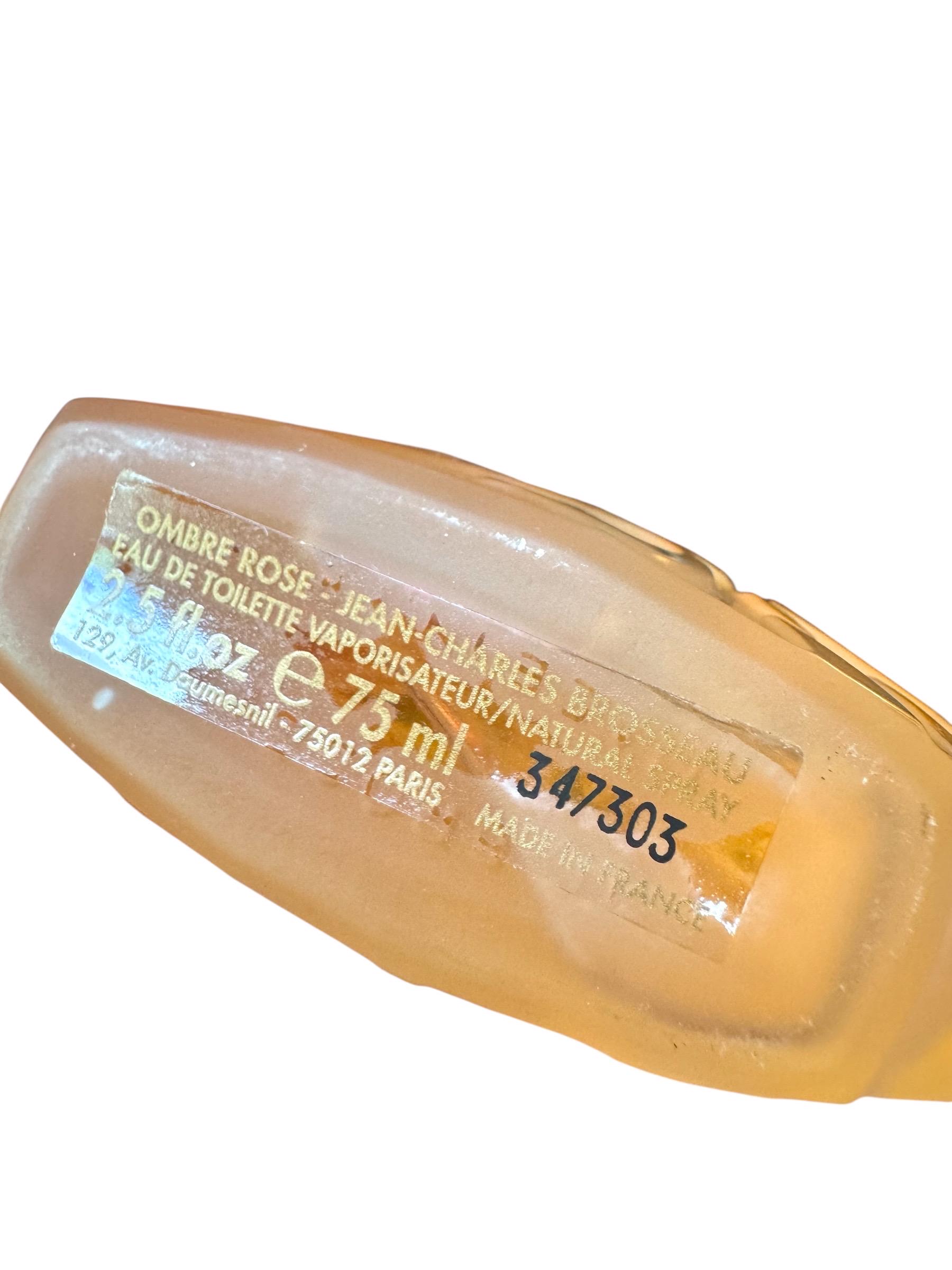 オンブル ローズ 2.5 オンス 75ml オードトワレ スプレー 箱なし by