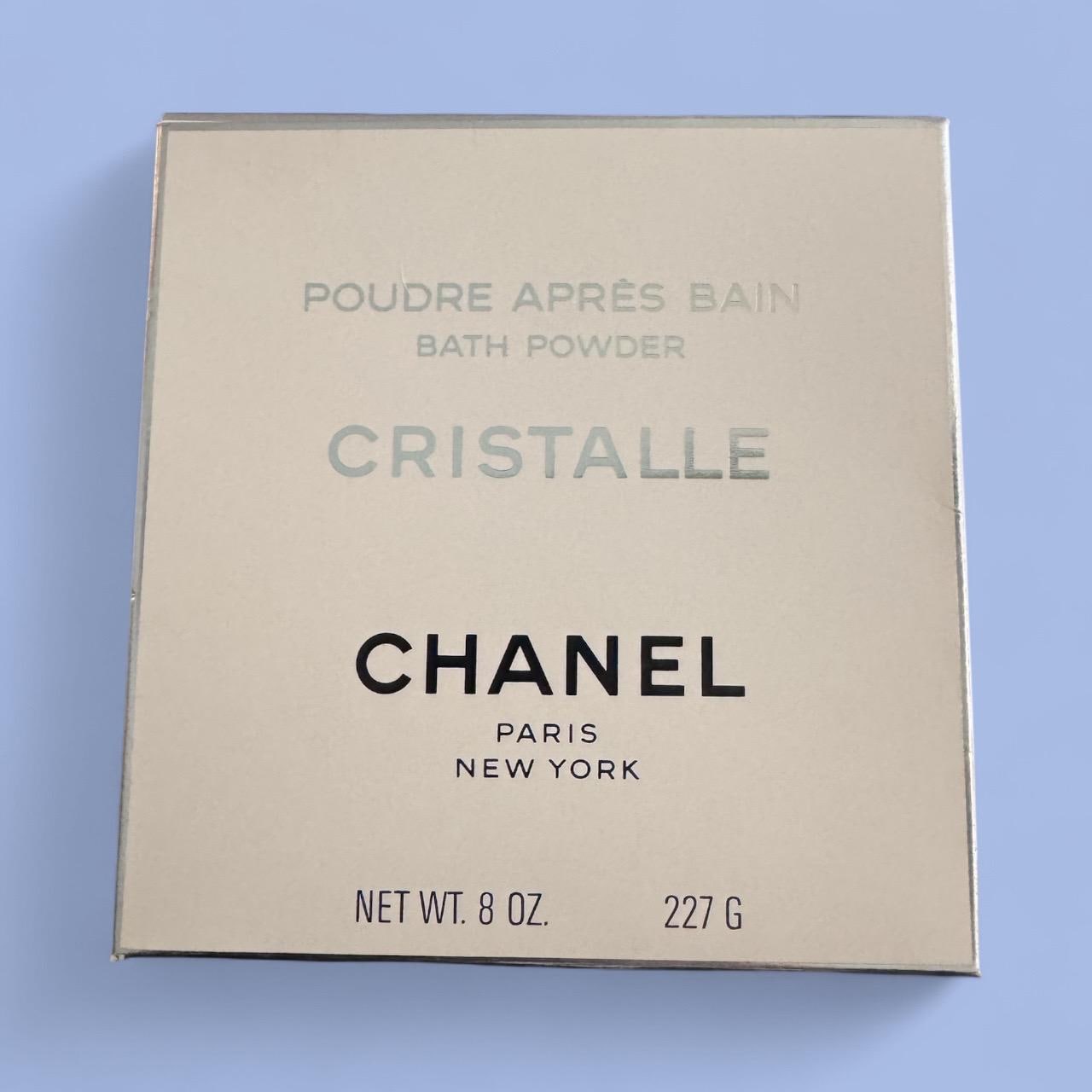 Vintage NOS NIB Chanel Cristalle Poudre Apres Bain Bath Powder