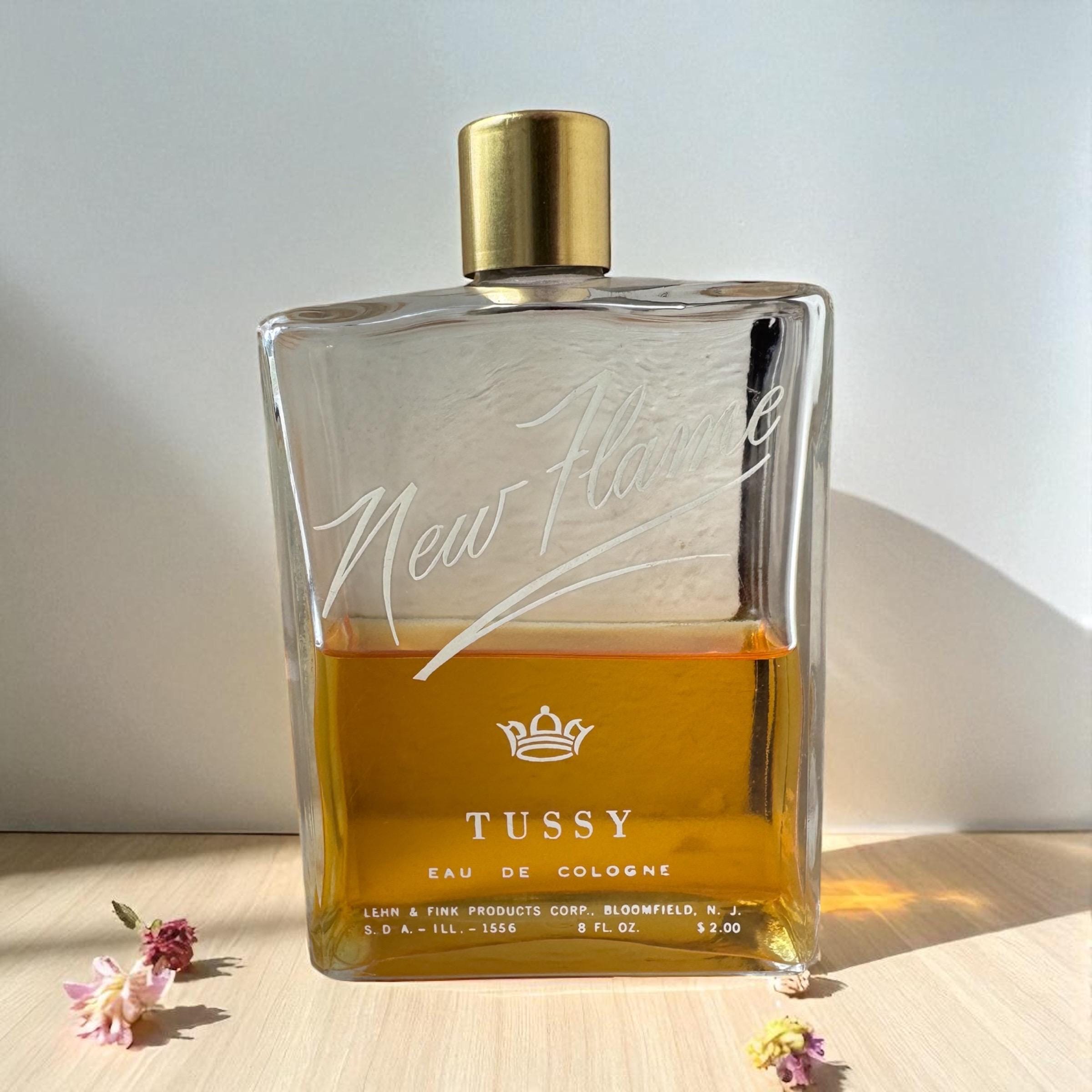 Vintage 1950s Tussy New Flame Eau De Cologne EDC 8 Oz Bottle - Etsy