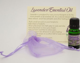 10 ml Lavender Essential Oil, Organic