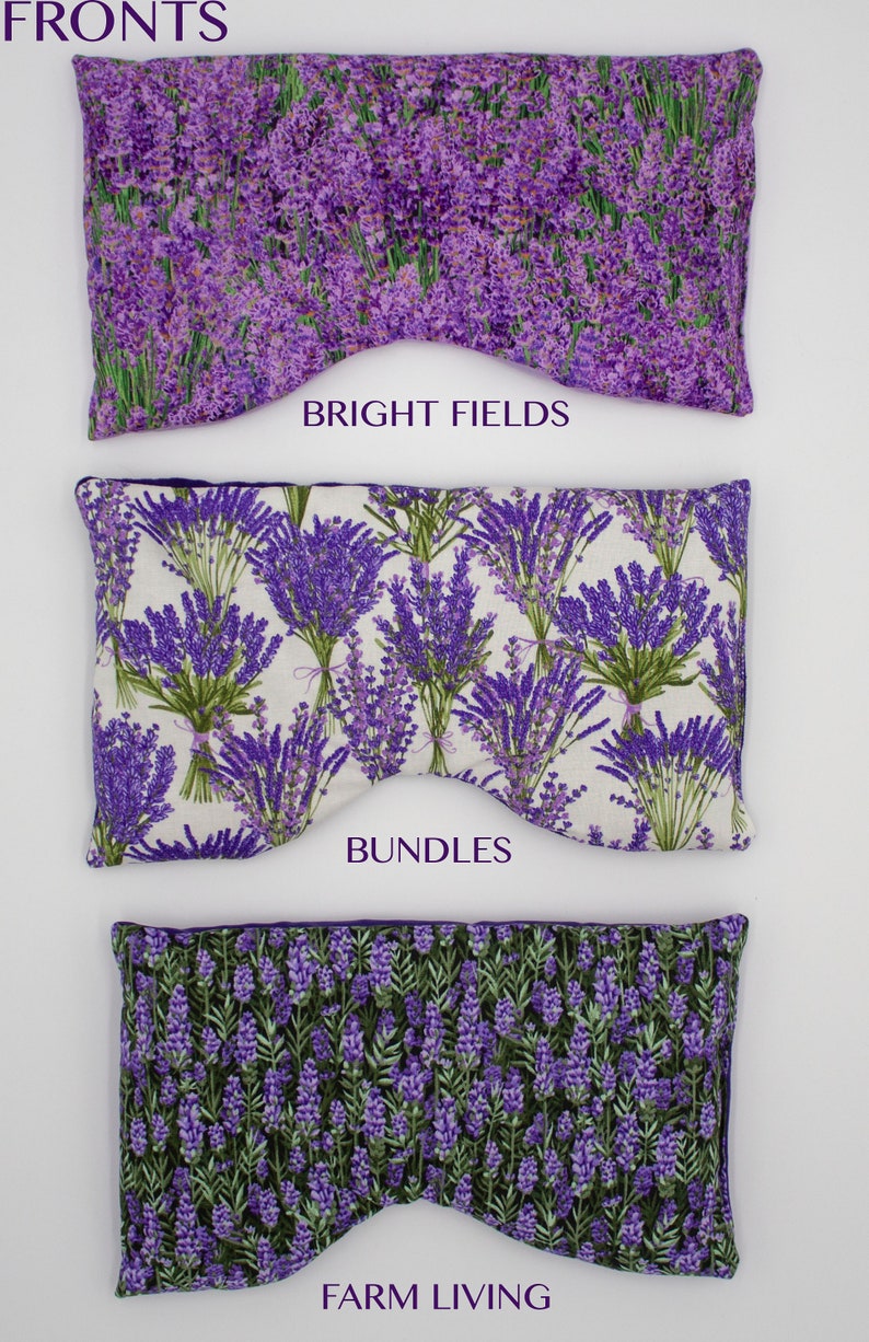 Lavender Eye Pillow, Organic Sequim Lavender FARM LIVING Etsy Nederland