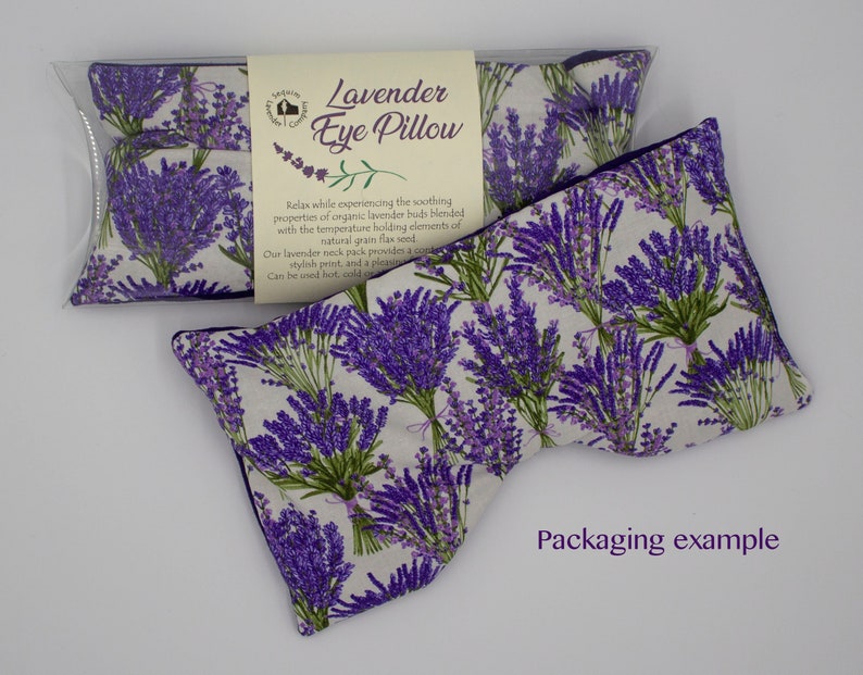 Lavender Eye Pillow Organic Sequim Lavender FARM LIVING Etsy Nederland
