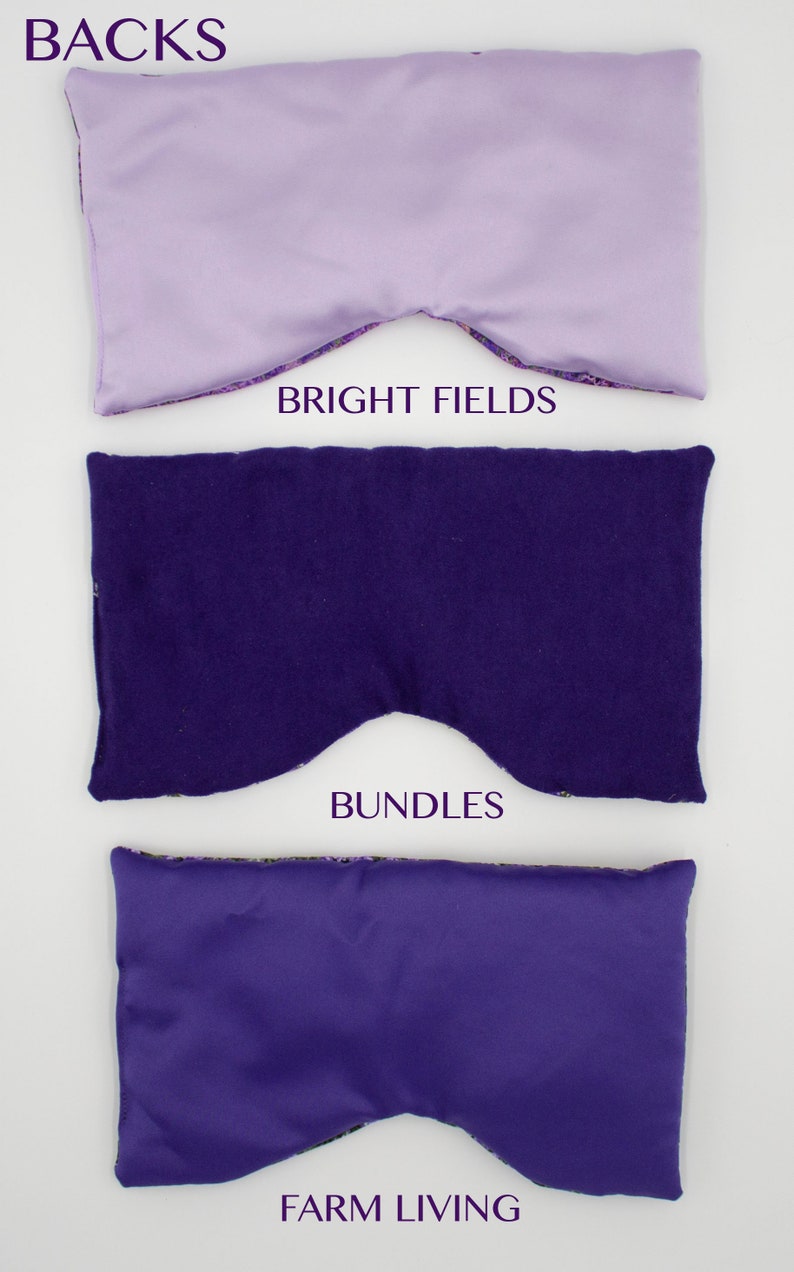 Lavender Eye Pillow, Organic Sequim Lavender FARM LIVING Etsy Nederland