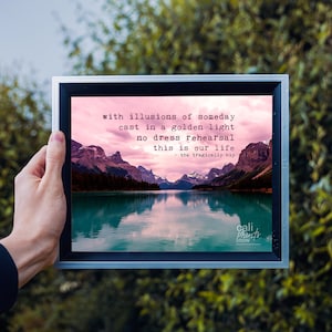 Tragically Hip Art Print Decor: Ahead by a Century Housewarming Gift Multi-Size Printable Pack