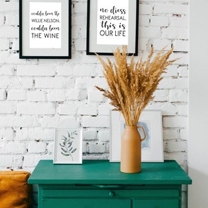 Custom Tragically Hip Art Print Decor: Bobcaygeon & Ahead by A Century Gift Printable Pack