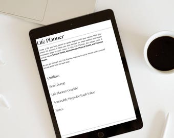 Planer fürs Leben | Intentional Living| Echtes Ausrichtungswerkzeug