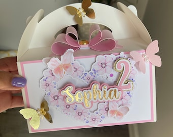 Butterfly party favor box, Butterfly birthday Butterfly party decorations, Butterfly theme party, Butterfly first birthday theme