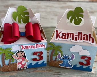 Lilo and Stitch-verjaardagsdoos, Lilo and Stitch-feestgeschenkendoos, Lilo and Stitch-verjaardagsversieringen, Lilo and Stitch-verjaardagsthema
