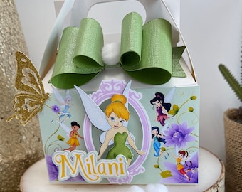 Tinkerbell party favor, Tinkerbell birthday decorations, Tinkerbell goody bag, Fairy birthday theme, Fairy party favor, Tinkerbell party