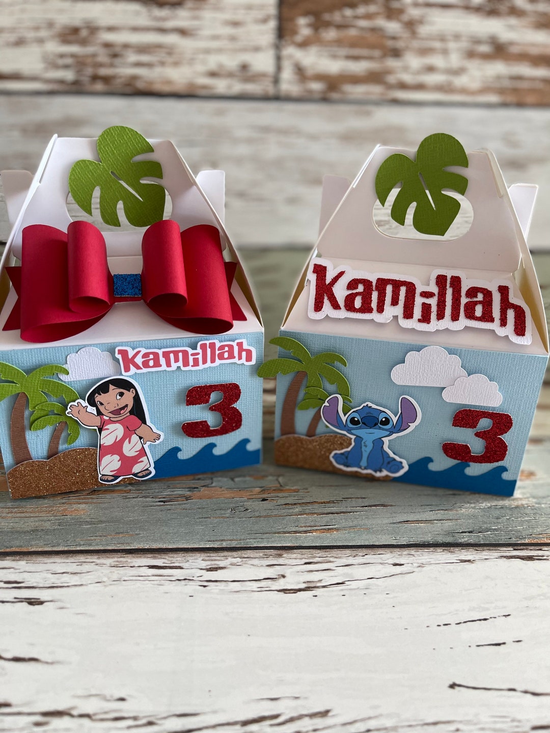 Lilo Box Lilo and Stitch Birthday Box Lilo and Stitch Party Favor Box - Etsy