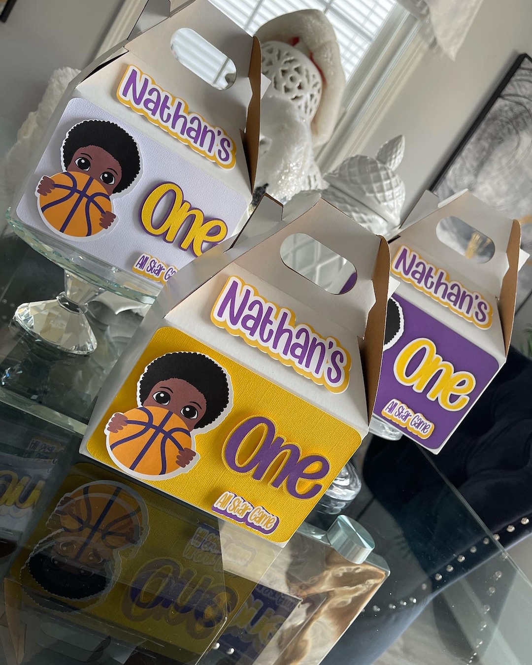 Basketball Birthday Basketball Party Box Basketball Party Favor