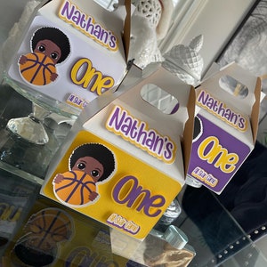 Basketball birthday Basketball party box Basketball party Favor Basketball birthday supplies All start games birthday All star game party