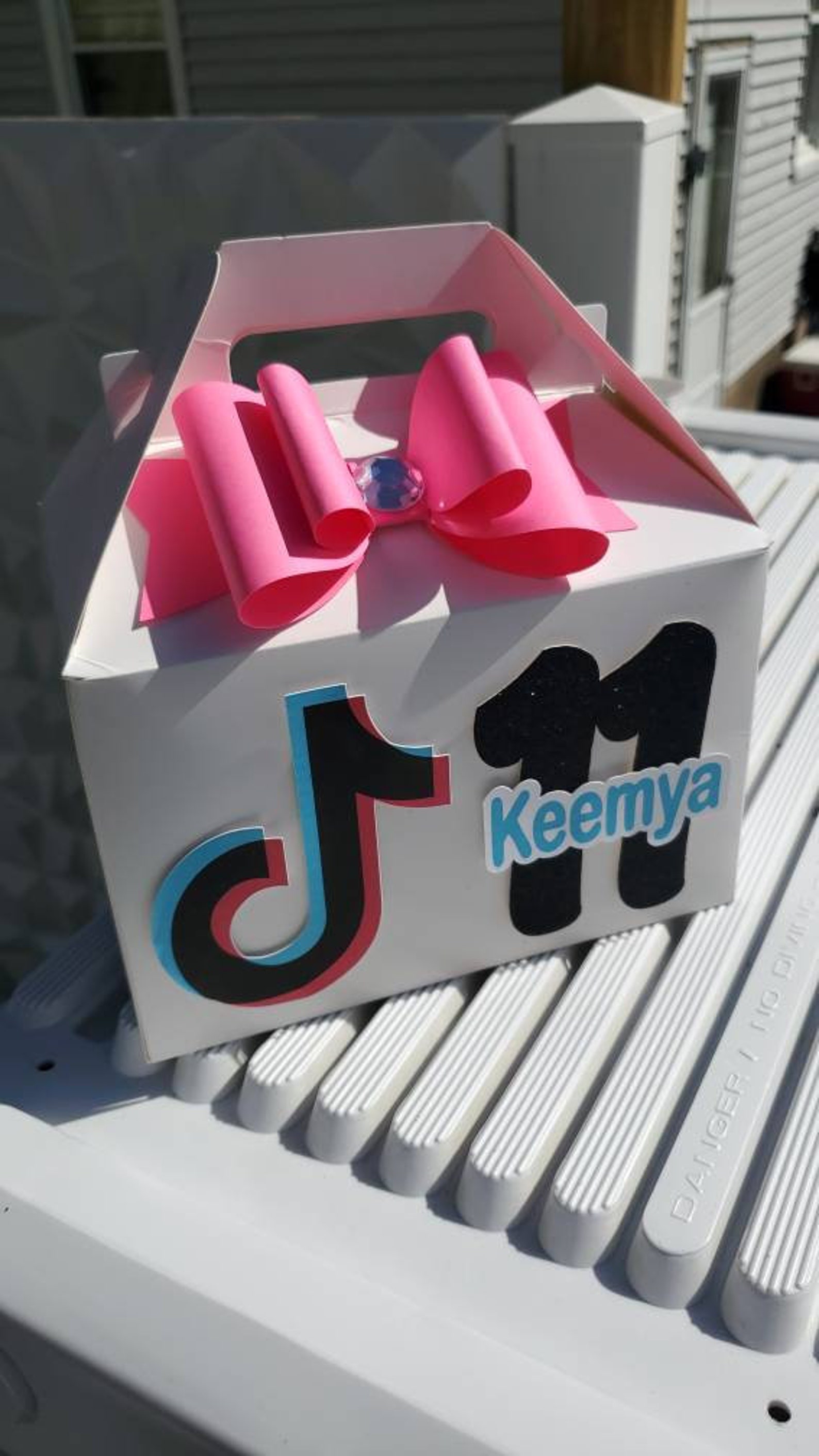 Tik tok party favor box Tik tok goody box Tik tok birthday Etsy