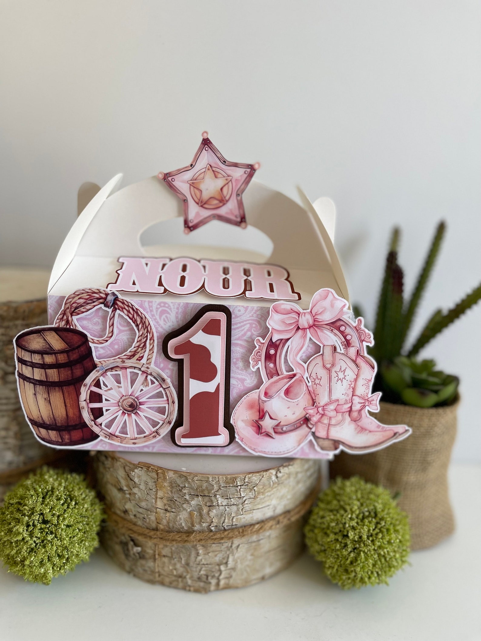 Rodeo Party Favor Box, Rodeo Birthday Decorations, Rodeo Birthday Theme ...