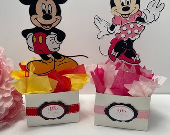 Minnie Centerpiece Mickey Centerpiece Characters Centerpiece Birthday Centerpiece Party Centerpiece