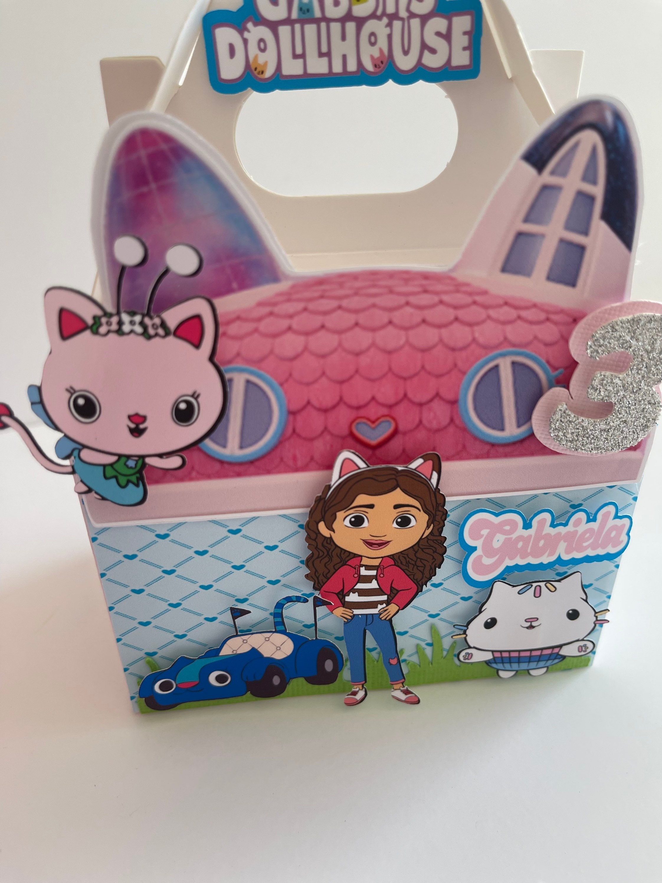 Gabby Dollhouse Party Favor Box Gabby Dollhouse Treat Box Etsy