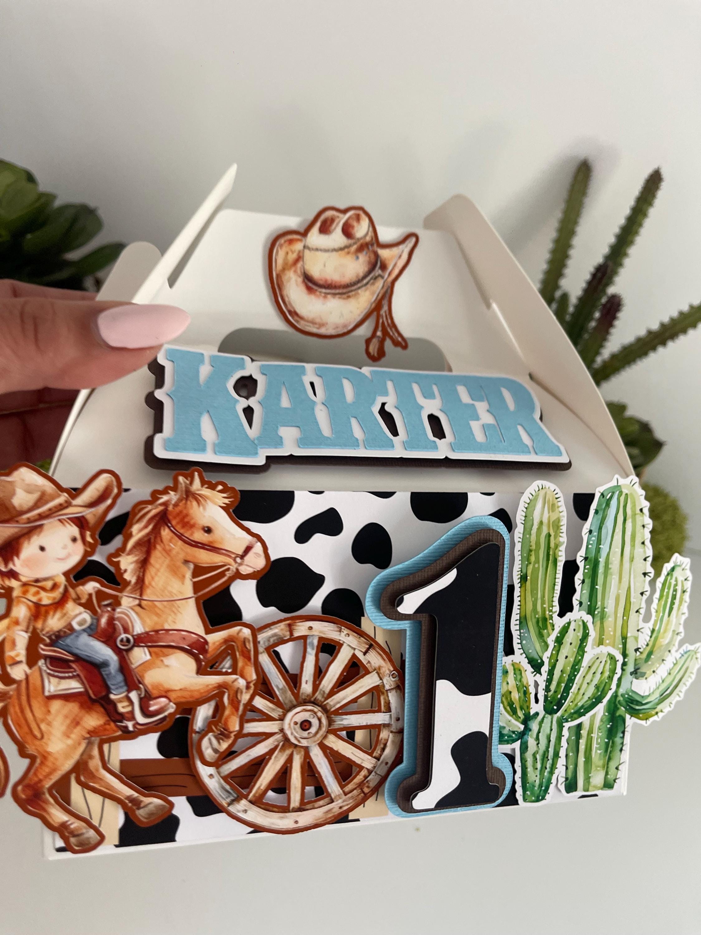 Box Rodeo Rodeo Party Favor Box, Rodeo Birthday Decorations, Rodeo Birthday Theme ...