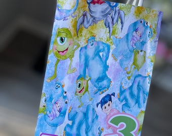 Monster inc party bag Monster inc birthday Monster inc birthday supplies