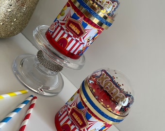 Karneval Gastgeschenk, Karneval Geburtstag Dekoration, Karneval Goody Box, Karneval Chip, Karneval Geburtstag Thema, Zirkus Gastgeschenk