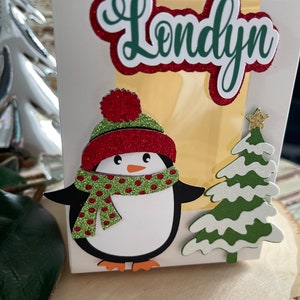 Christmas party favor box Holiday treat box Christmas birthday  Christmas gift box Candle gift box