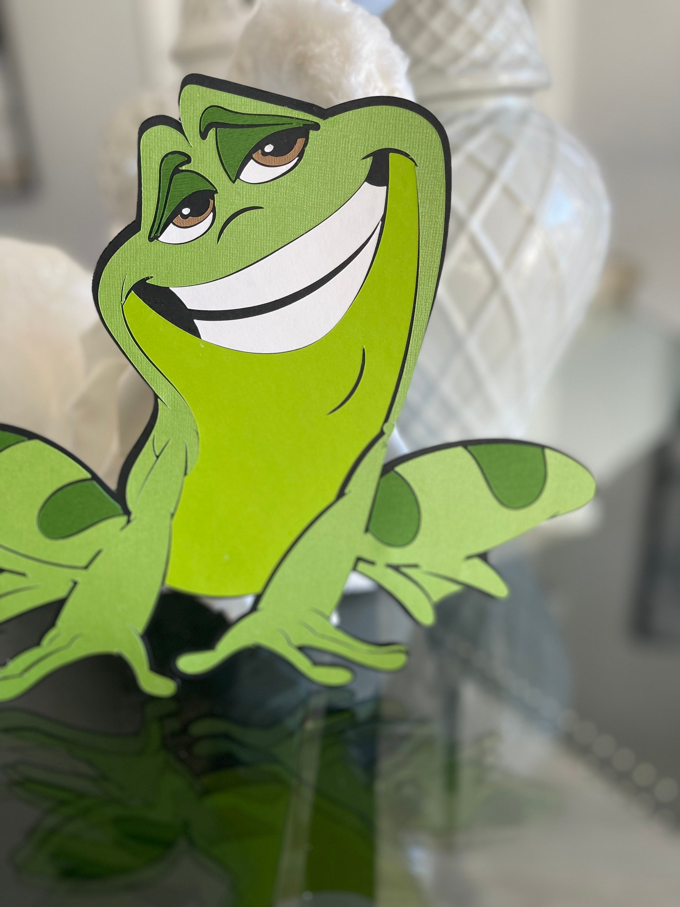Princesses Tiana centerpiece Princesses Tiana prop Princesses Tiana and the frog cutouts