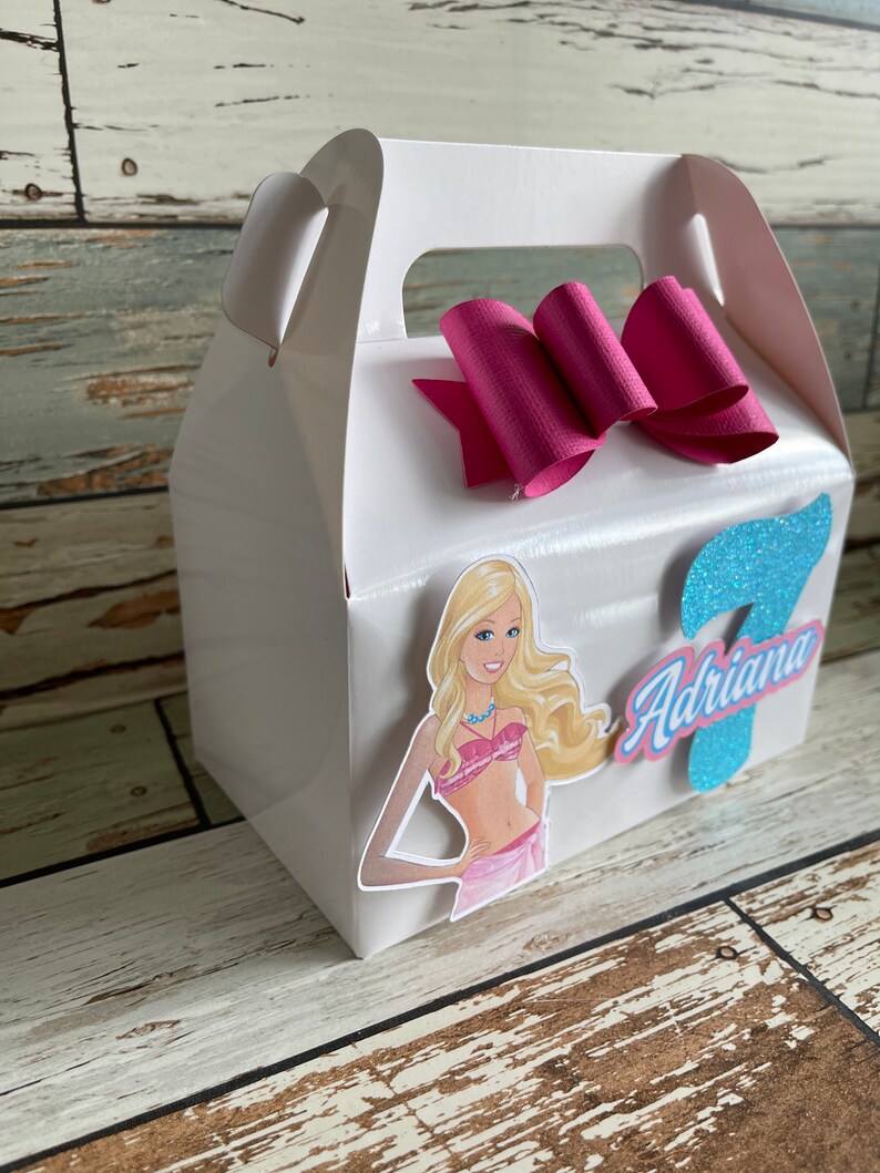 Barbie Beach Party Favor Box Barbie Beach Party Barbie Beach - Etsy