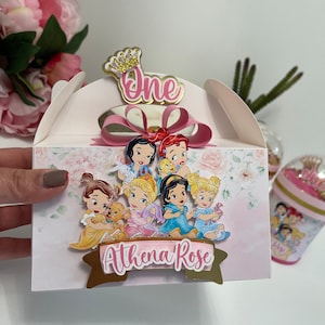 Baby Princess Party Favor, Baby Princess Birthday Decoration, Baby Princess Birthday Theme, Personalized Pricess party Favor