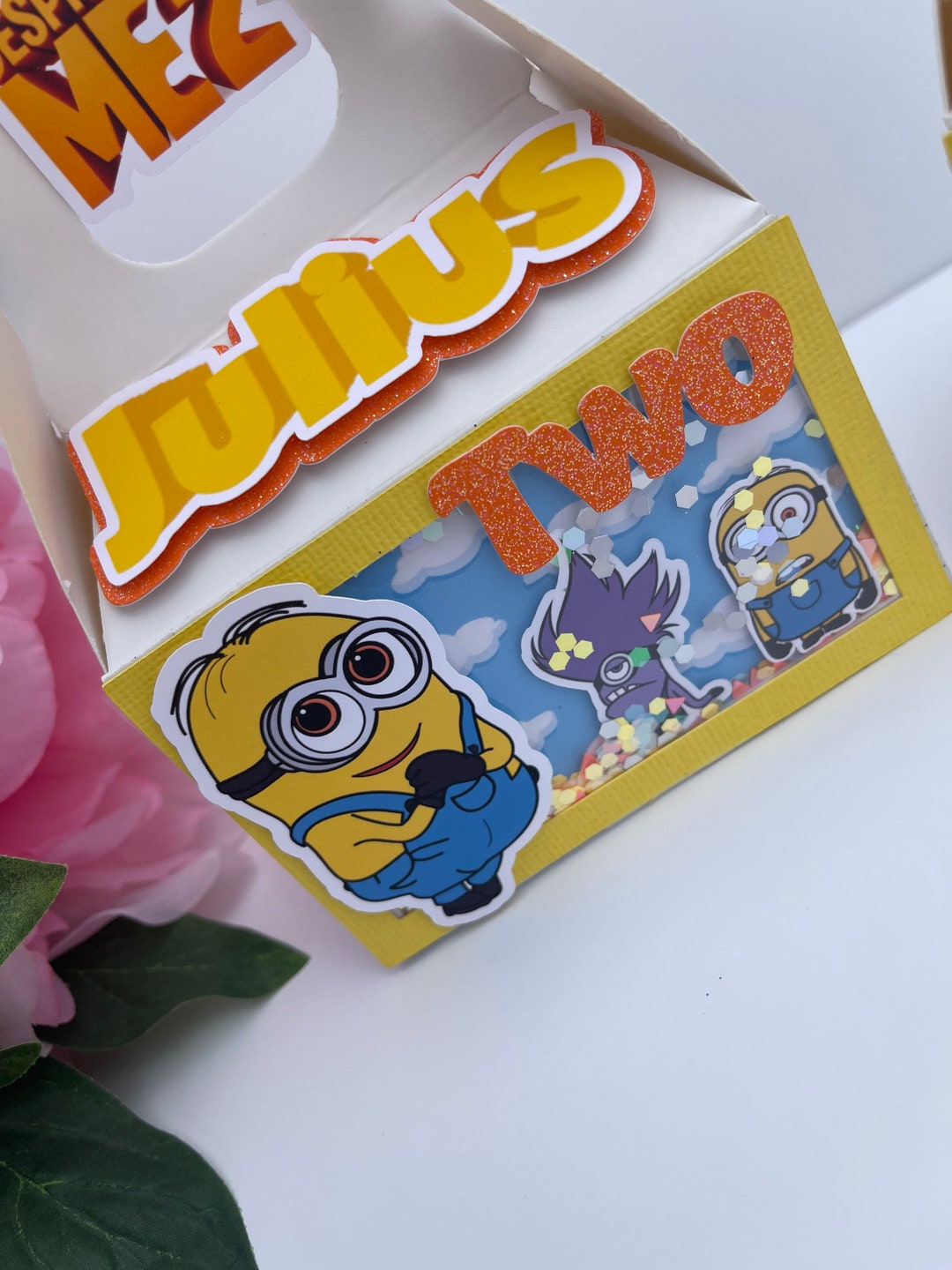 Minions Party Favor Box Minions Birthday Evil Minions Party Etsy