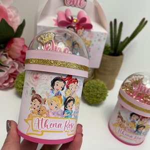 Baby Princess Birthday Box, Baby Princess Party Favor, Baby Princess Birthday Decoration, Baby Princess Birthday Theme, Princess Goody Box