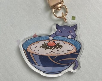 Genshin Scarameow Keychain - Shimi Chazuke