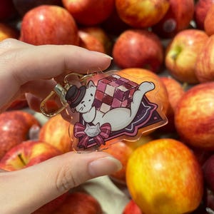 Genshin Lyney, Lynette, Freminet Keychain - Fontaine Siblings Keychains