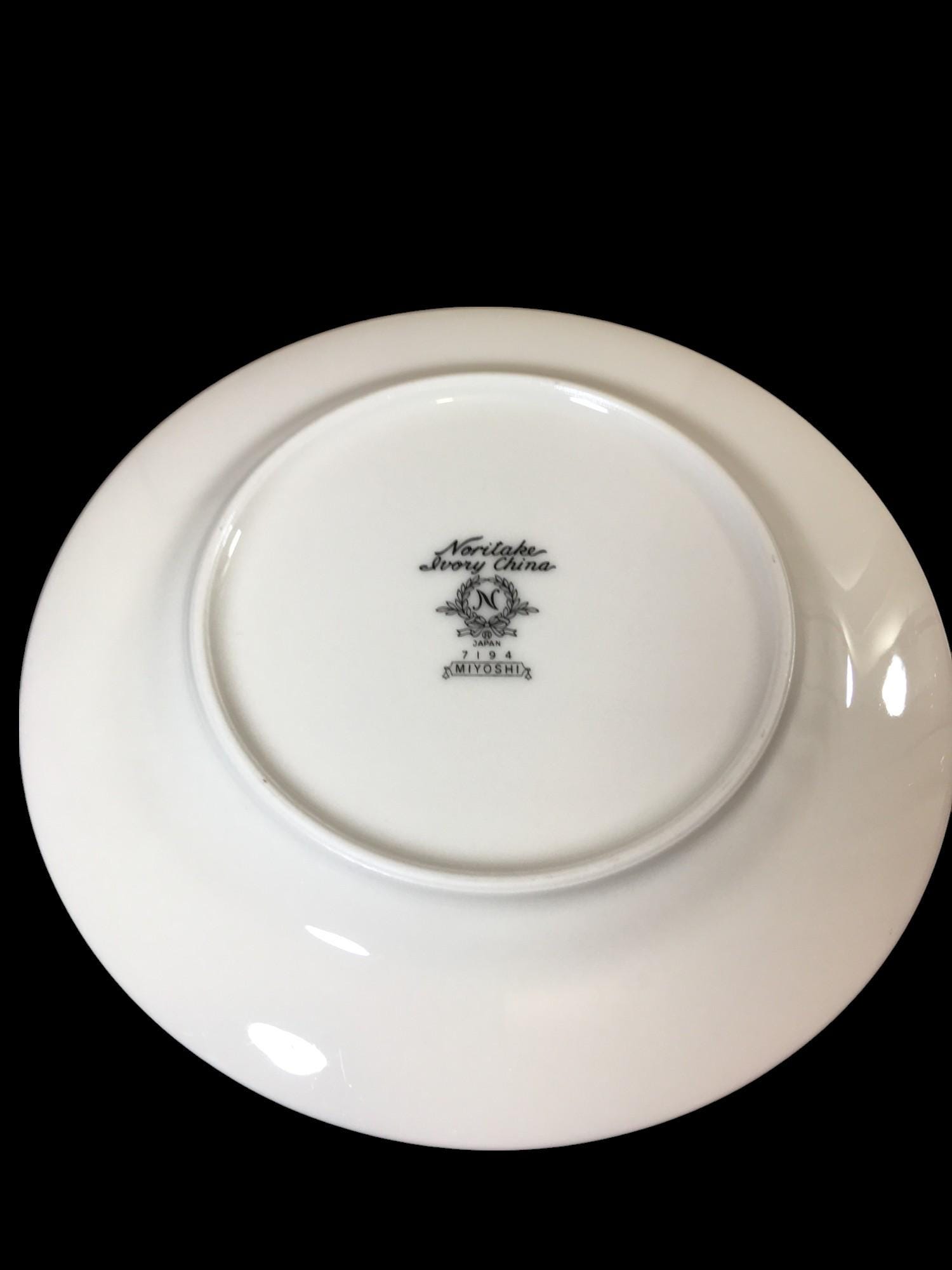 Noritake Ivory China MIYOSHI プレート大皿 4枚 【公式通販】