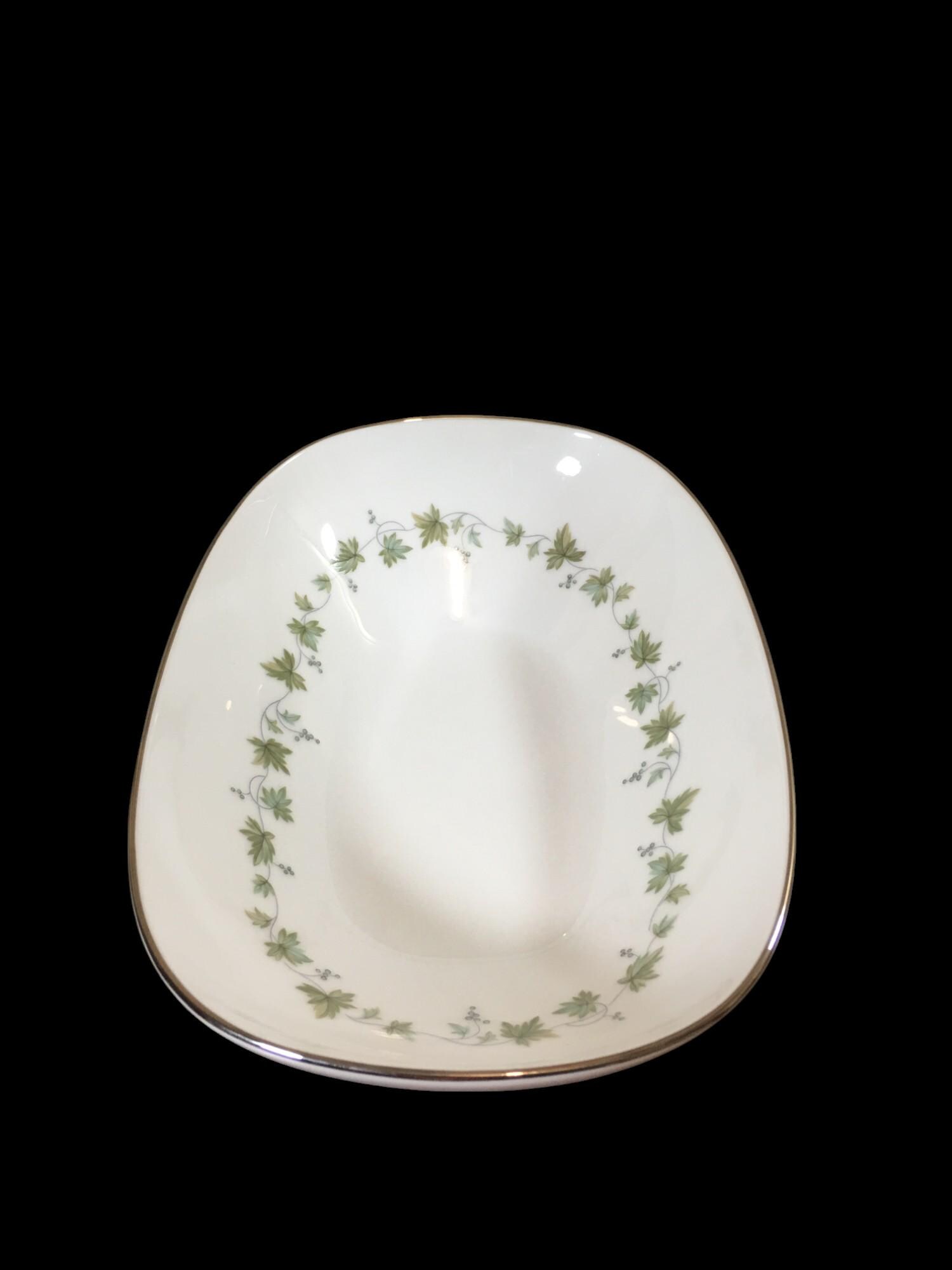 Noritake Japan Lexington 6435 With Platium Rim Rectangle Serving
