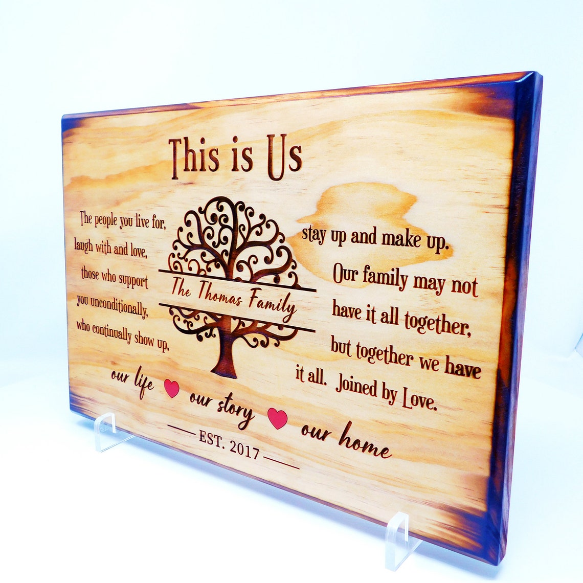 This is Us Family Plaque Personalized Family Sign Custom Etsy
