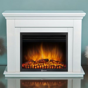 Home decor, Fireplace cladding, Fireplace, Mantel, Wooden fireplace, Handmade furniture, Electric fireplace, Furniture, Decorative fireplace