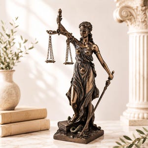 Statue 正義の女神像 | レジン製クロック付きテーブルフィギュア - 弁護士オフィス向け スタチュー | コレクター向け 本棚 DancJulie女神像 レジン 彫刻 モダンアート 優雅な雰囲気 ハンドメイド デコレーション 贈り物 オフィス書棚に適用 (St  Amazon.co.jp: 自由の女神、レジンシルバーメッキフィギュアアートクラフトオフィス  リビングルームフィッシュタンクデスクトップオーナメントノベルティギフト : ホーム＆キッチン