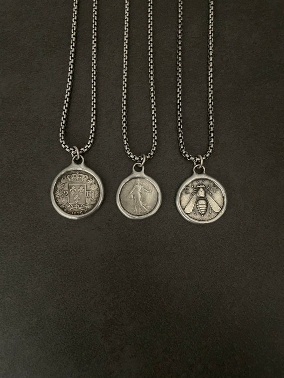 Pendentifs vintage début des années 1900 - France