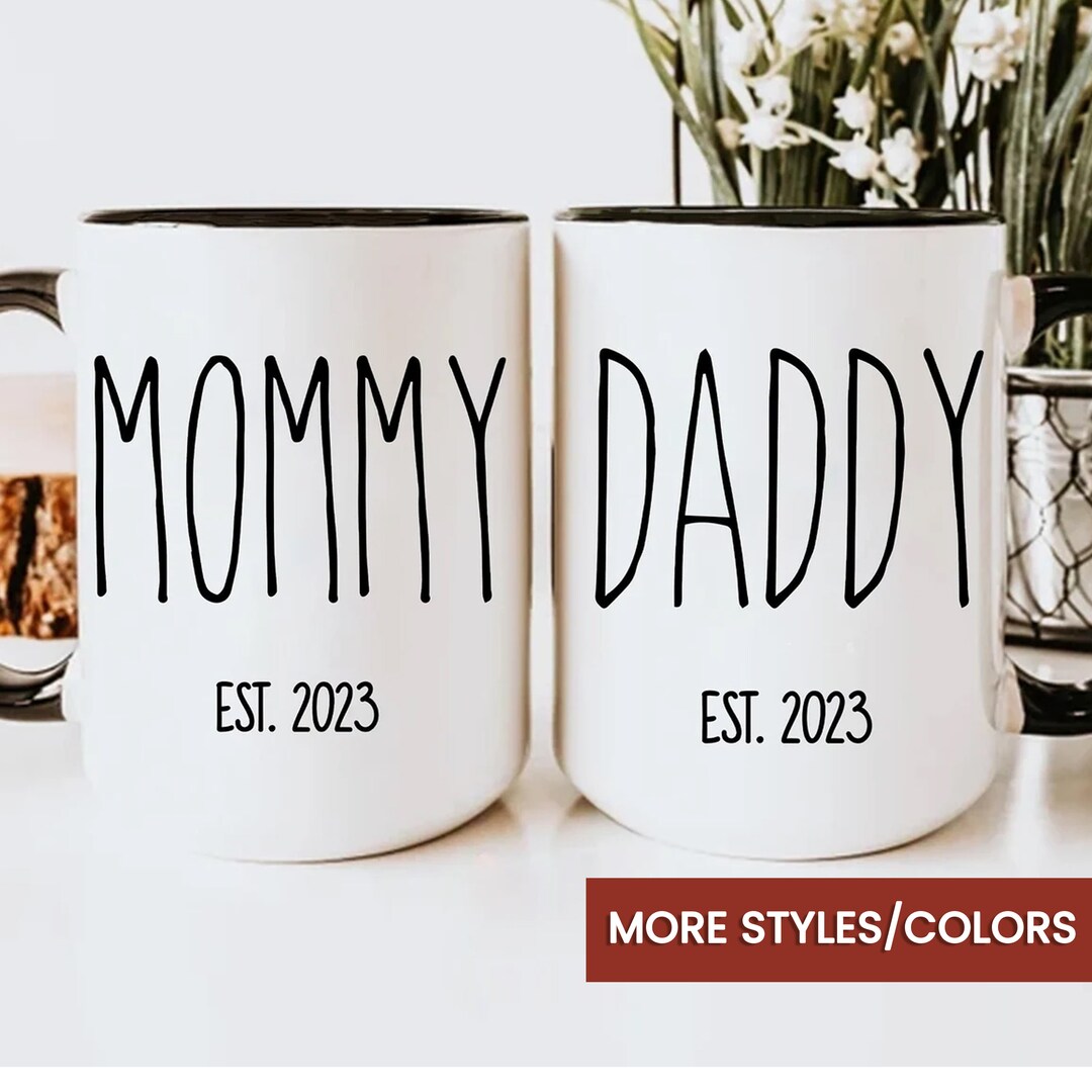 Mom and Dad Mug Gift Custom Mug Personalized Mom and Dad Etsy