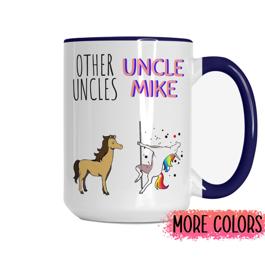 Funny Uncle Unicorn Mug Funny Gift for Your Uncle Uncle Etsy
