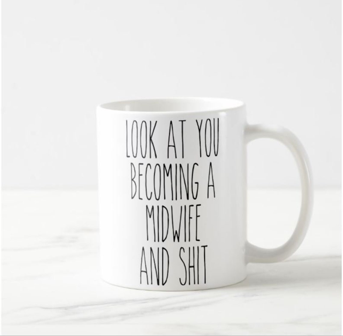 Midwife Mug Gift for Midwife Student Graduation Gift Thank Etsy UK