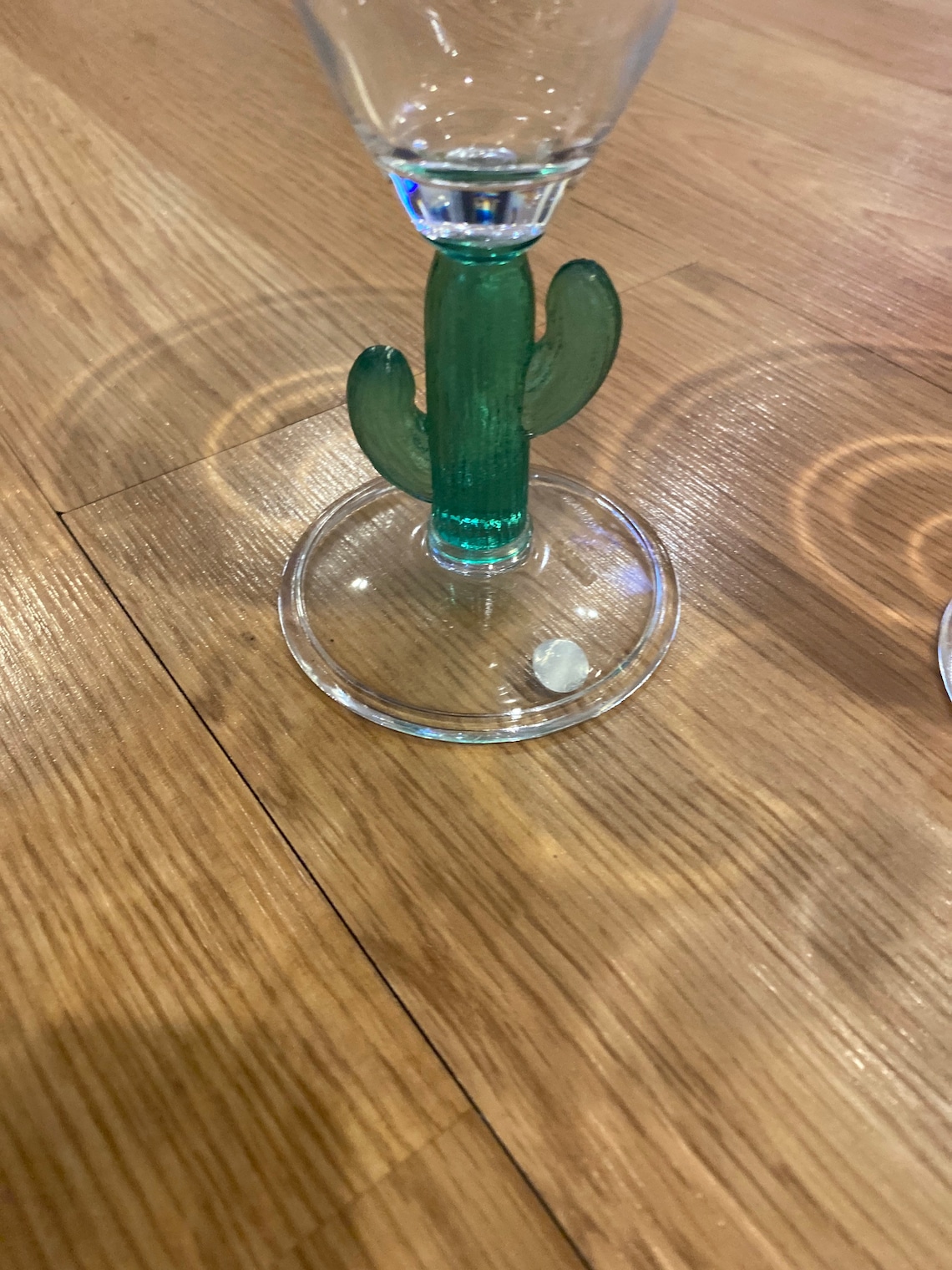 New 3 Plastic Margarita Glasses with cactus stems Etsy