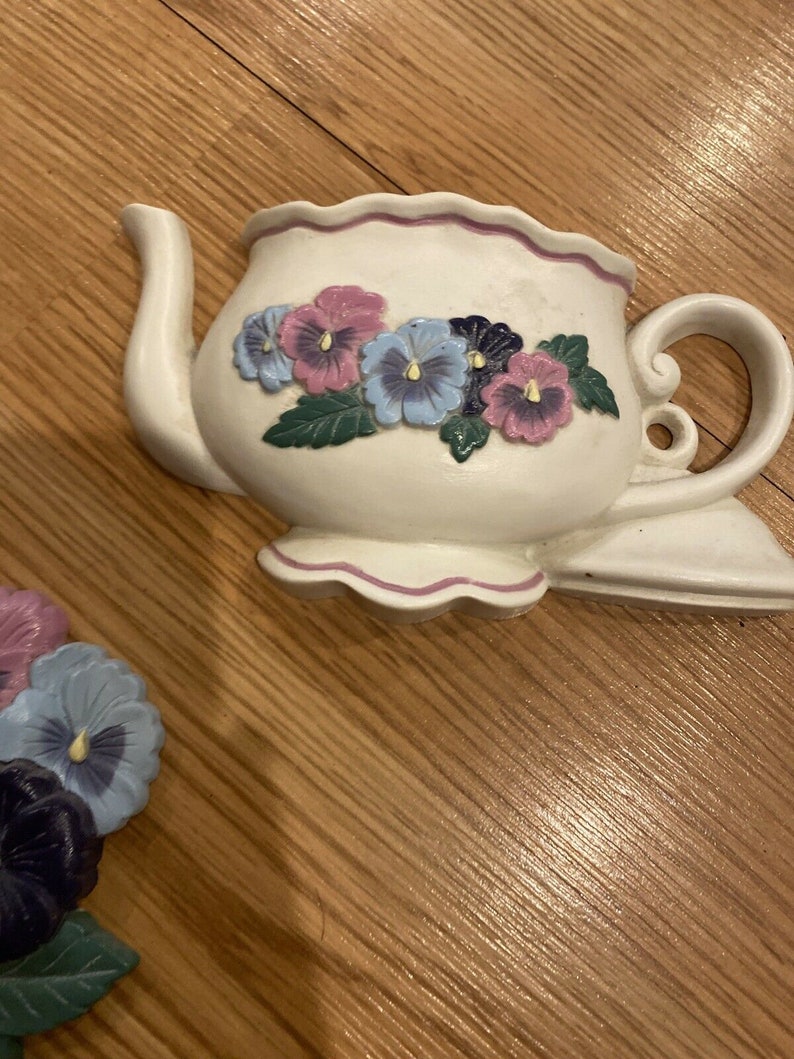 Burwood Products Co. Wall Decor Teapot Coffee Creamer Set & Etsy